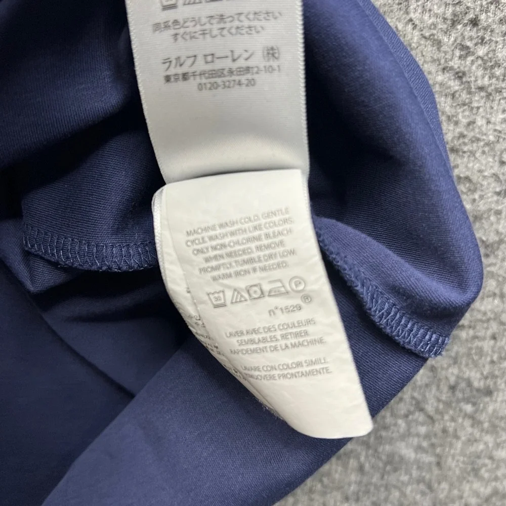 Polo Ralph Lauren Polo Shirt Mens 3XB Blue Short Sleeve Cotton Pony Logo